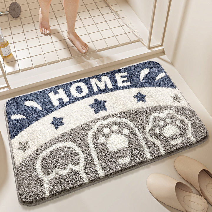Pet-Themed Bath Mat