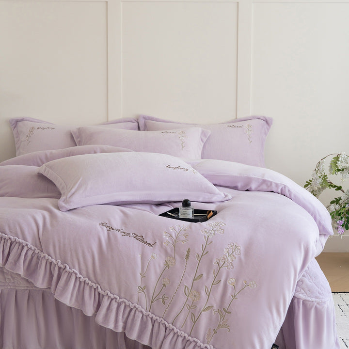 Luxury Soft Velvet Bedding Set