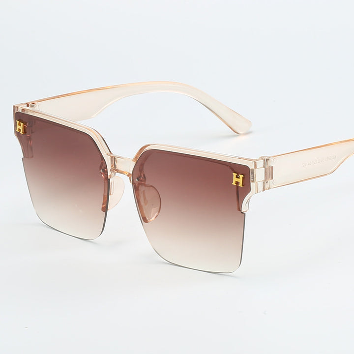 Women square sunglasses with elegant metal frame Stornfield