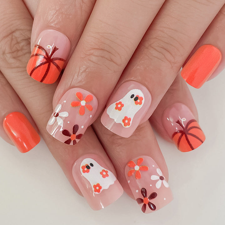 Stylish Press-On Nail Set with Shimmering Finish Stornfield