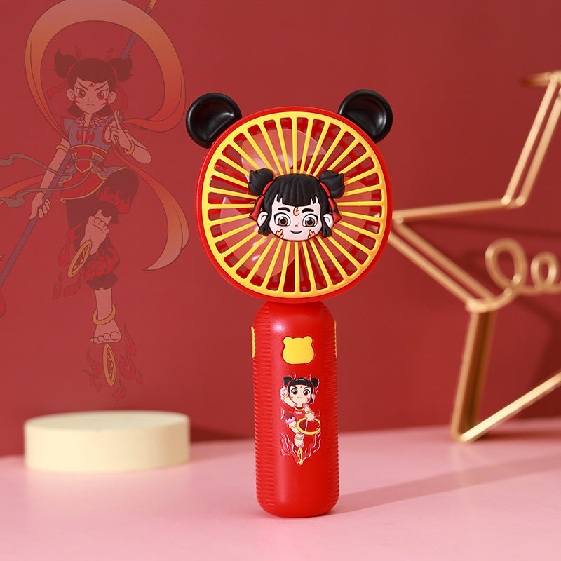 Unisex Portable Kids Fan with Playful Design Stornfield