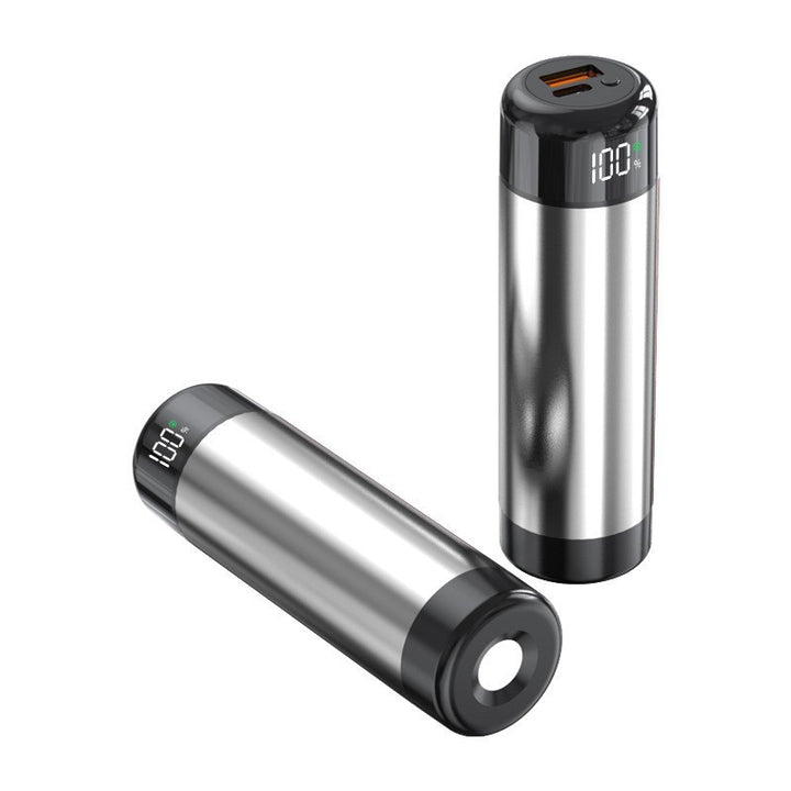 Power bank with digital charging display and integrated flashlight Stornfield