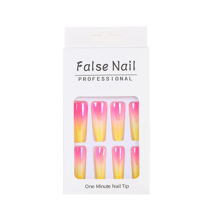 Artificial nail tips in modern ombre design Stornfield