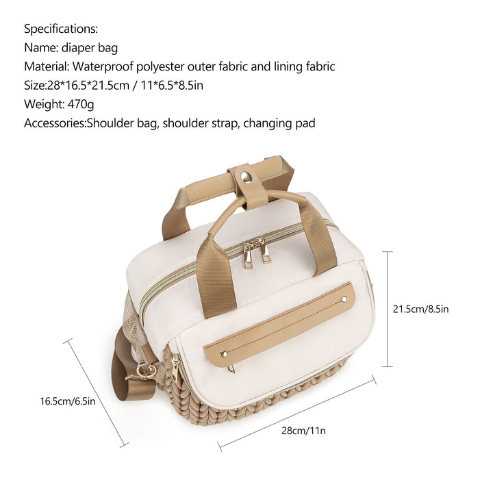Modular handbag with braided design Stornfield