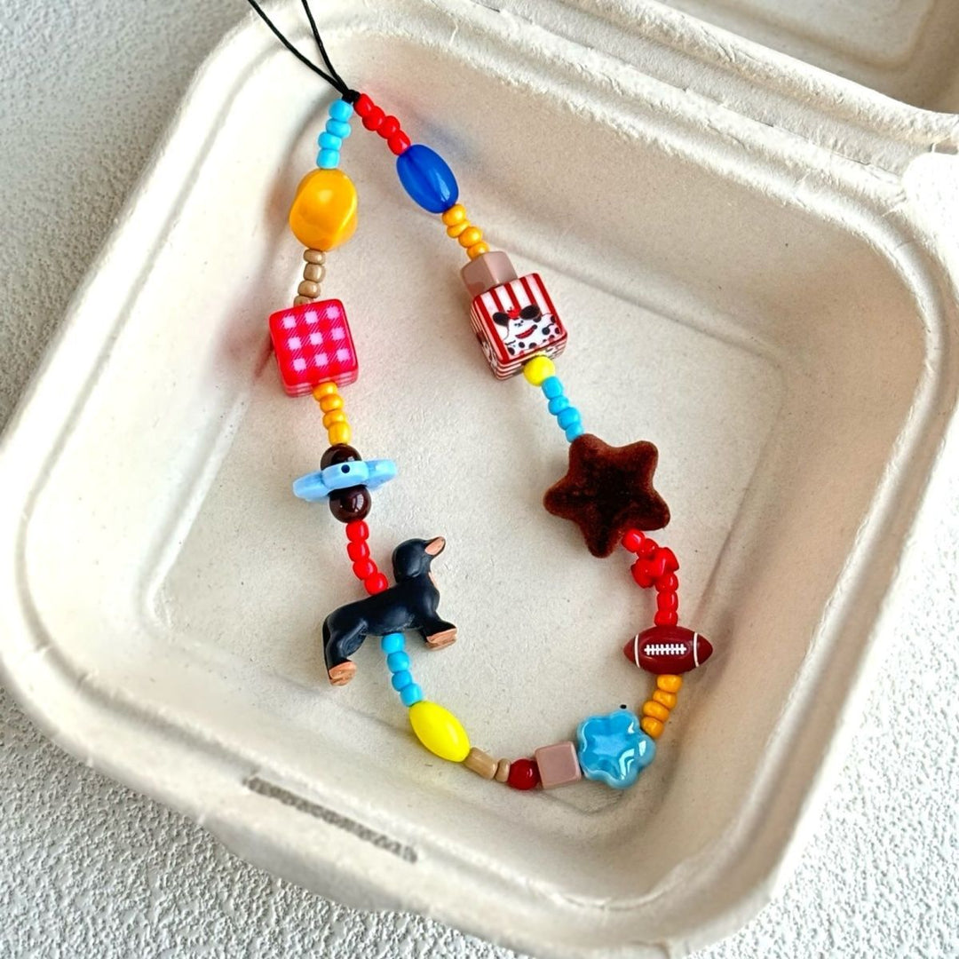 Playful Themed Beaded Necklace Stornfield