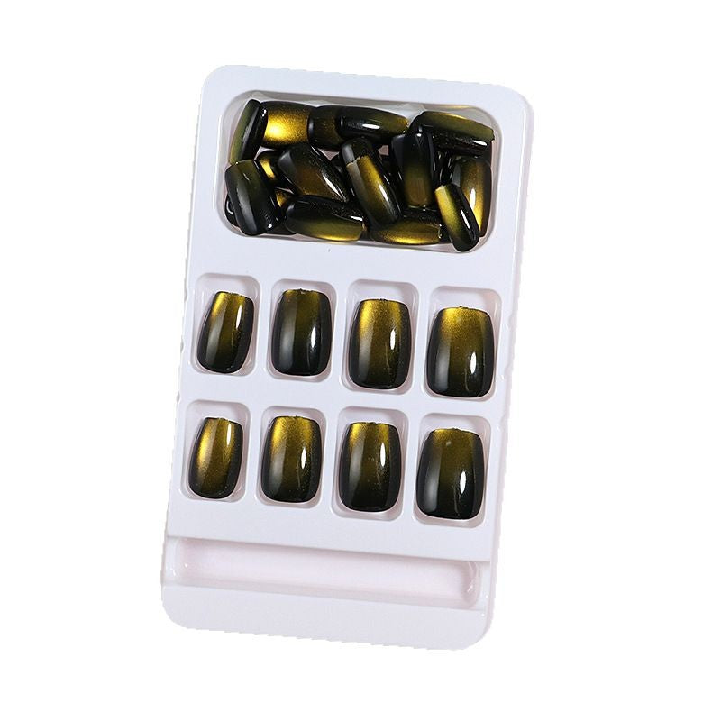 Glossy Metallic Press-On Nail Tips Stornfield