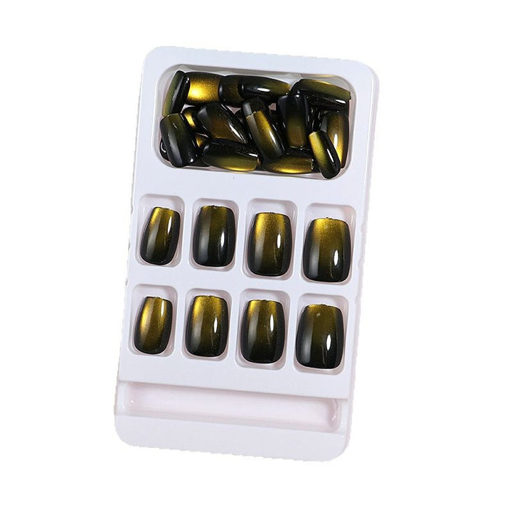 Glossy Metallic Press-On Nail Tips Stornfield