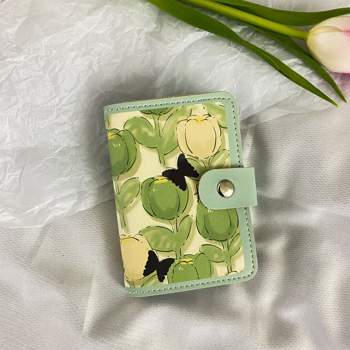 Floral Print Zippered Cardholder Stornfield