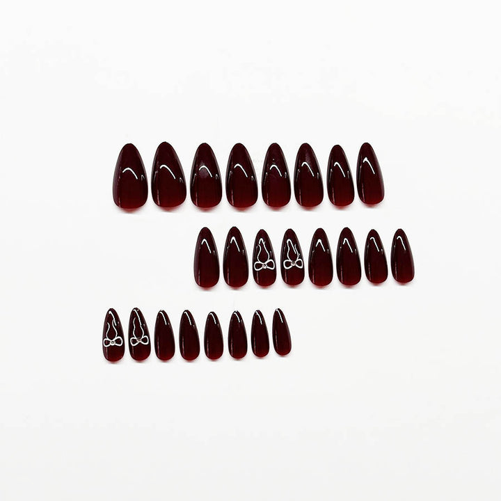 Elegant Stiletto Press-On Nail Extensions Stornfield