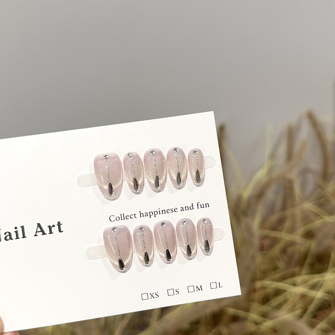 Elegant Press-On Nail Art Collection