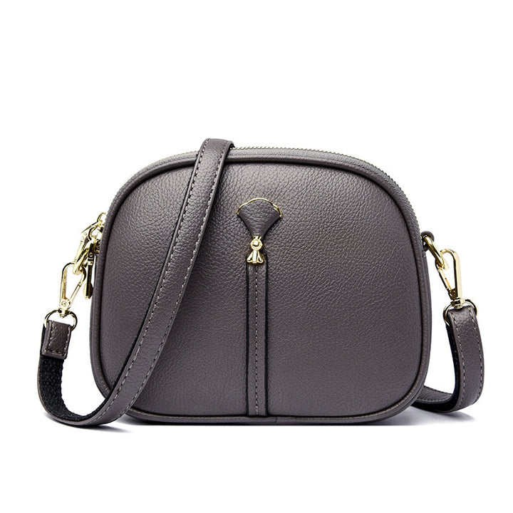 Elegant Textured Crossbody Handbag