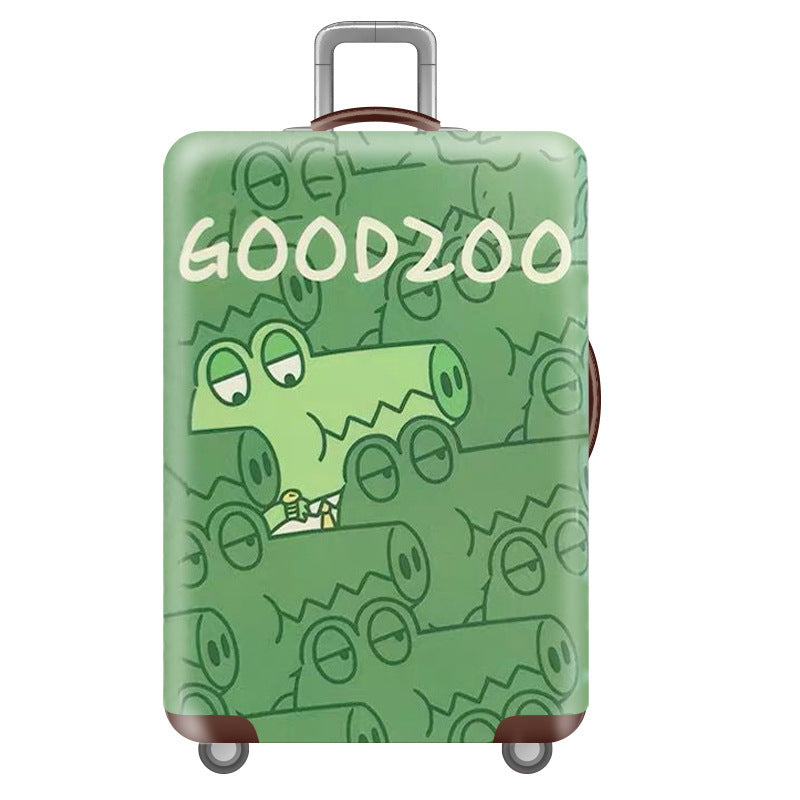 Women's Hard Shell Suitcase with Unique Illustration Design Stornfield