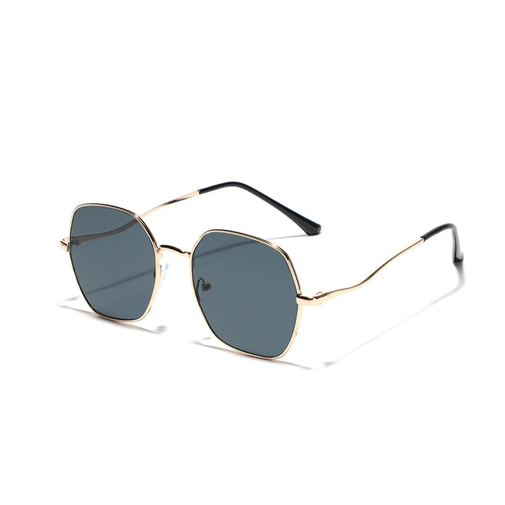 Women's geometric sunglasses with high-quality metal frame Stornfield