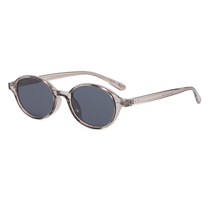 Women's fashionable round reading glasses with flexible plastic frame Stornfield