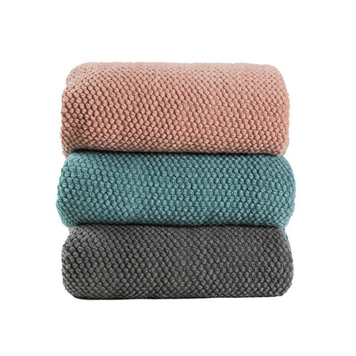 Cozy Handwoven Textured Throw Blanket