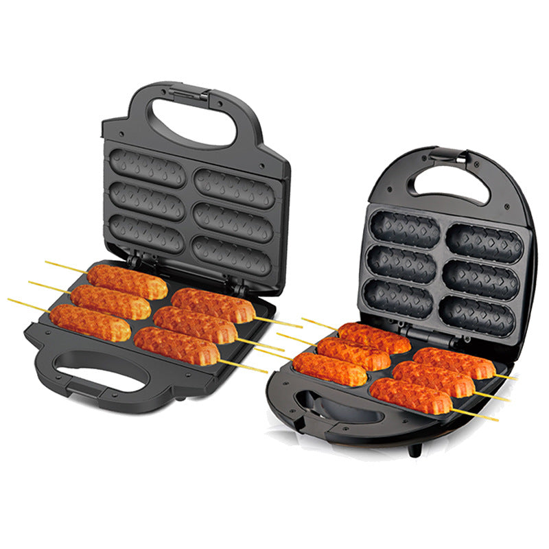 Multi-Cavity Waffle Maker with Non-Stick Plates Stornfield