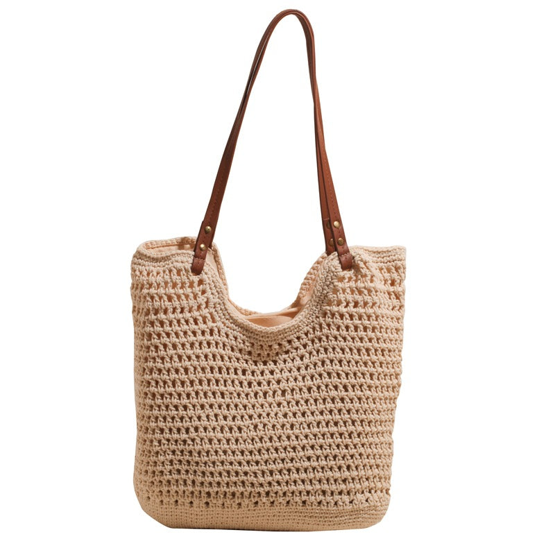 Handwoven Seagrass Beach Tote