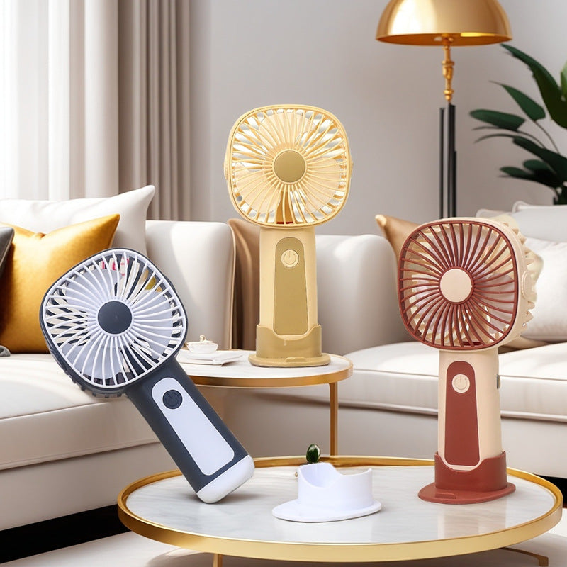 Ladies portable handheld fan with USB charging function Stornfield