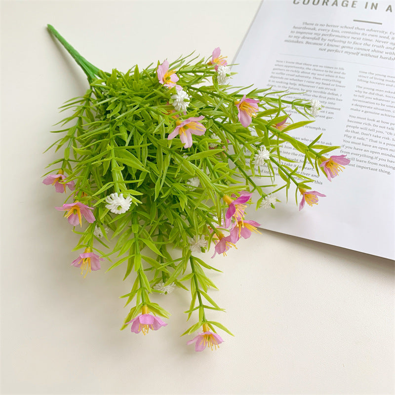 Faux Botanical Flower Bouquet