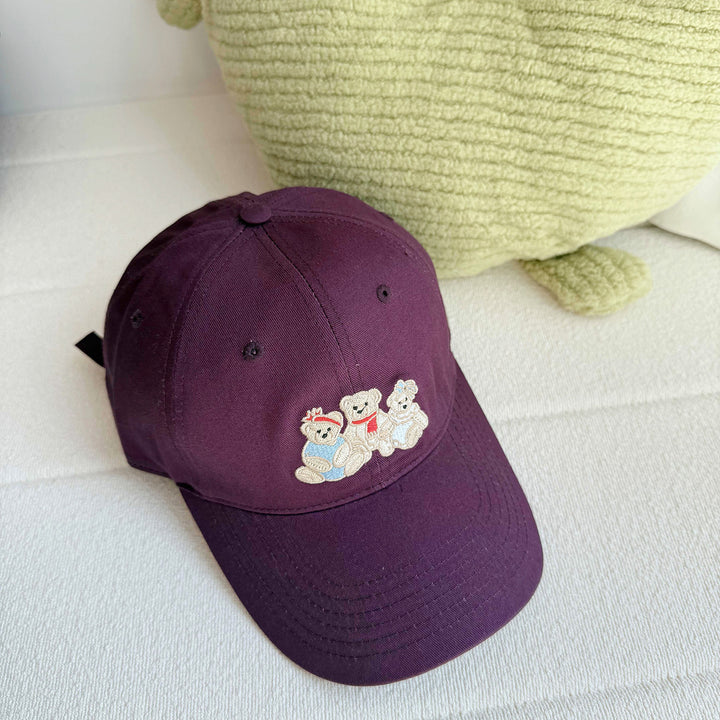 Women's Playful Embroidered Bear Cap Stornfield