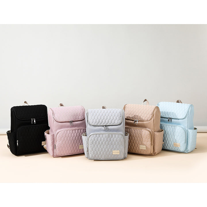 Quilted Multi-Pocket Backpack Stornfield