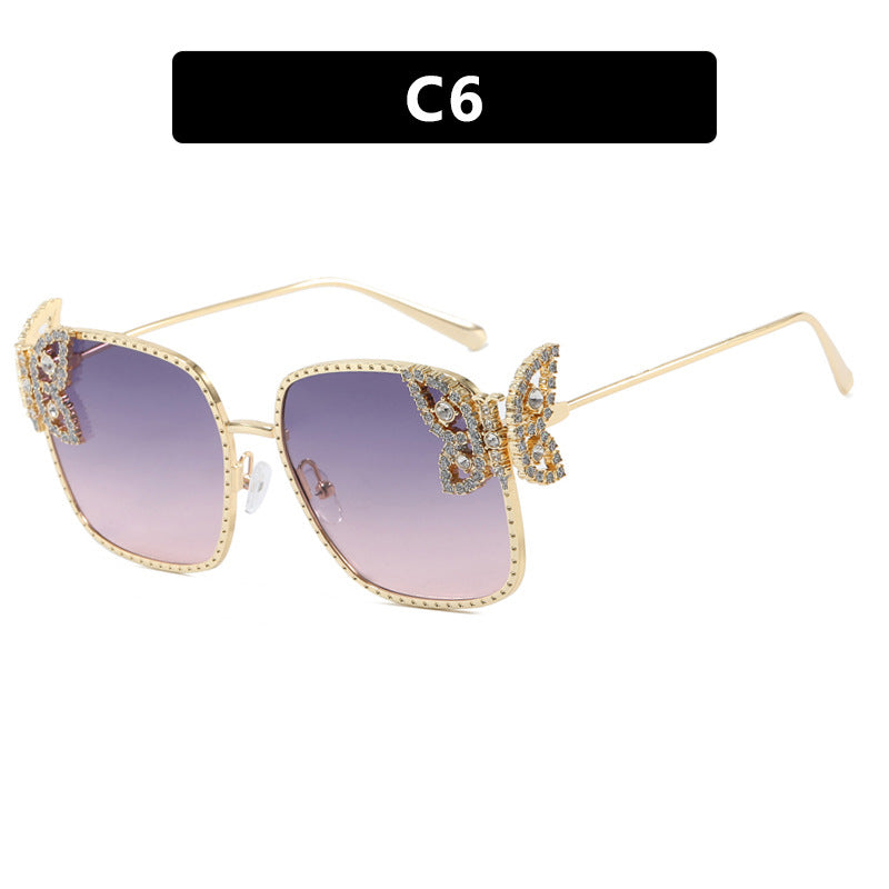 Ladies extravagant glasses with sparkling accents Stornfield
