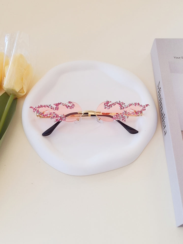 Women's extravagant design sunglasses with sparkling embellishments Stornfield
