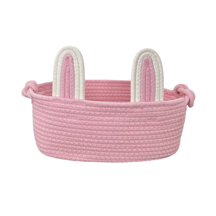 Ladies Playful Storage Basket with Bunny Ears Stornfield