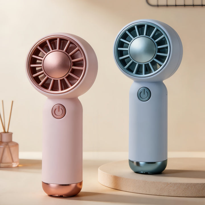 Women's Portable Hand Fan with USB Charging Function Stornfield