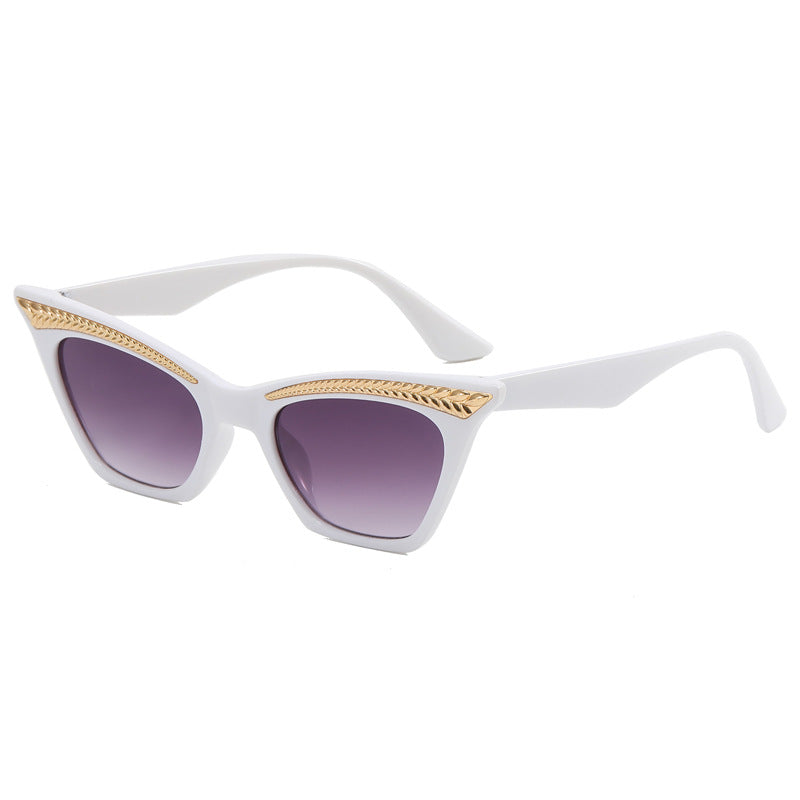Ladies Cat-Eye Sunglasses with Luxurious Detail Stornfield