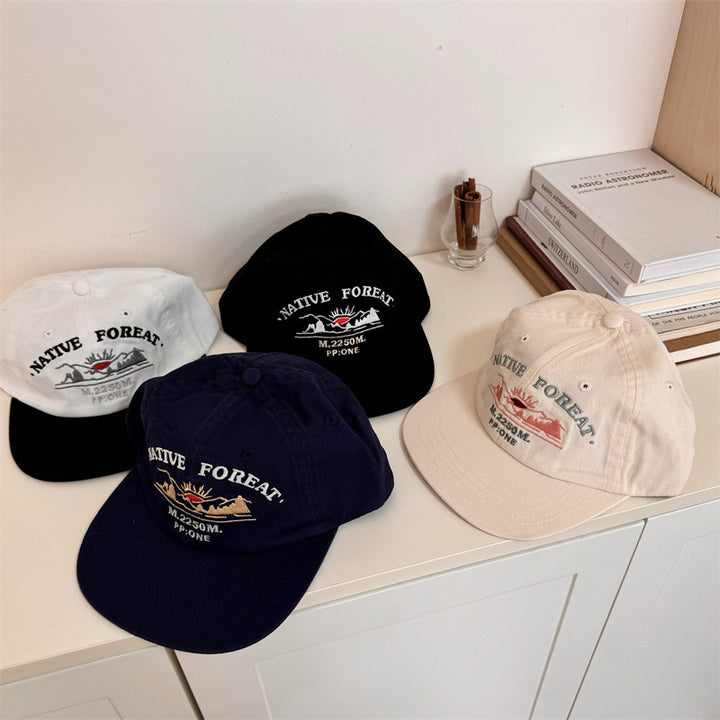 Men's Embroidered Outdoor Adventure Baseball Cap Stornfield