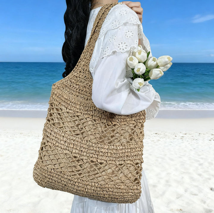 Handcrafted mesh tote bag Stornfield