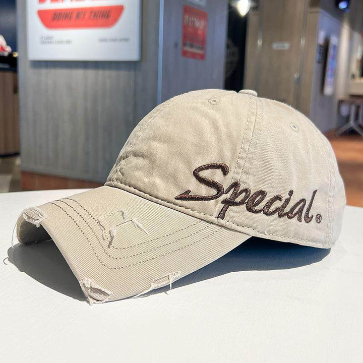 Unisex Distressed Cotton Dad Cap Stornfield