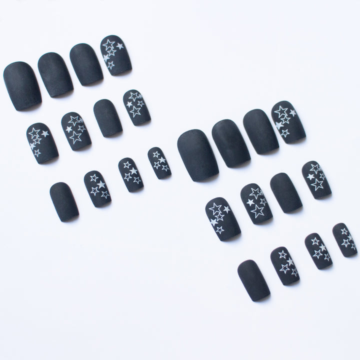 Artistic Star Pattern Nail Art Kit