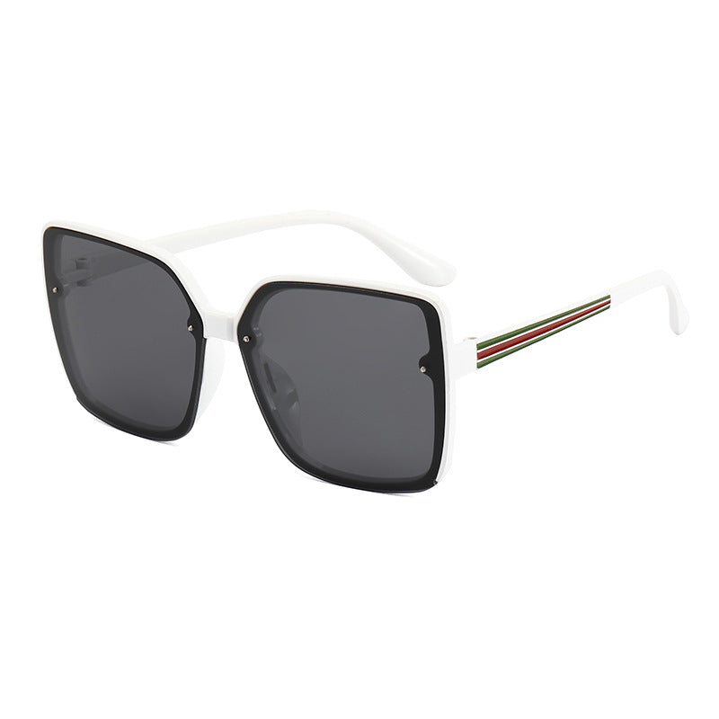 Women's Oversized Square Sunglasses with Contrasting Frame Stornfield