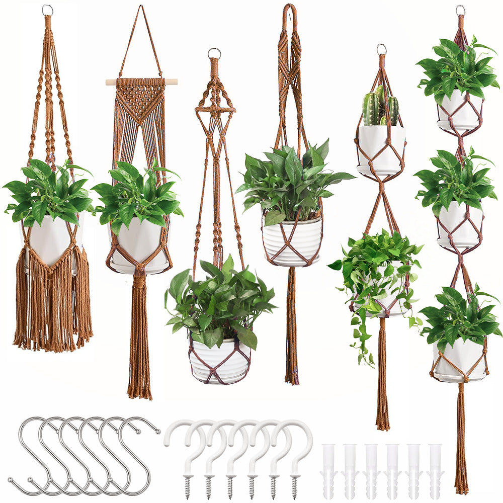 Macrame Plant Hanger Set Stornfield