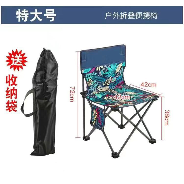 Folding Chair With High Back And Practical Carry Bag Stornfield