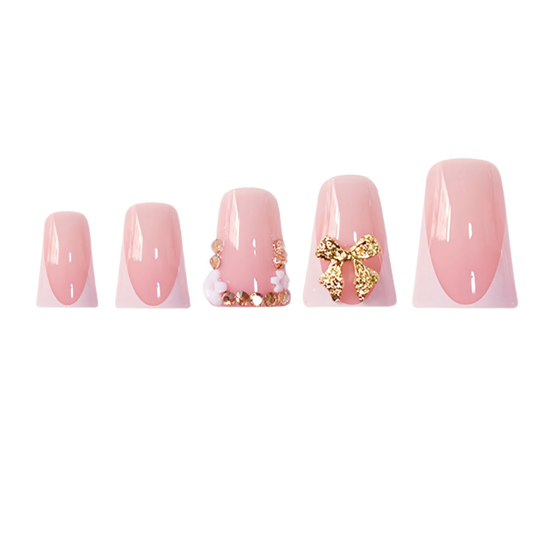 Decorative Press-On Nail Art Set Stornfield