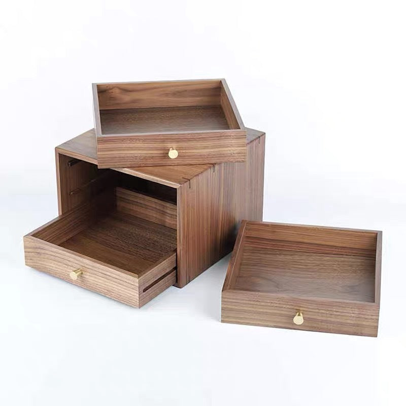 Wooden Drawer Storage Unit Stornfield