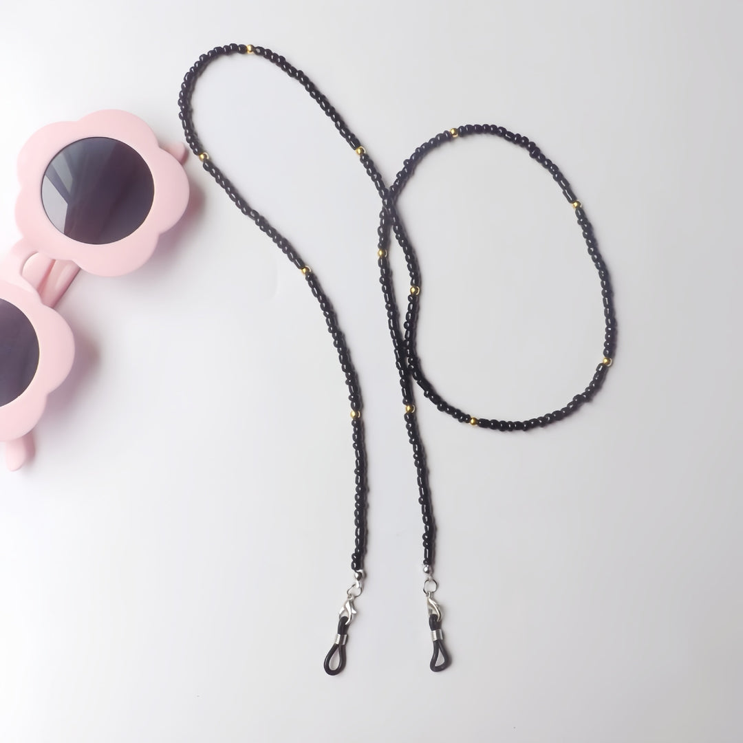Fashionable glasses strap with elegant pearl clasps Stornfield