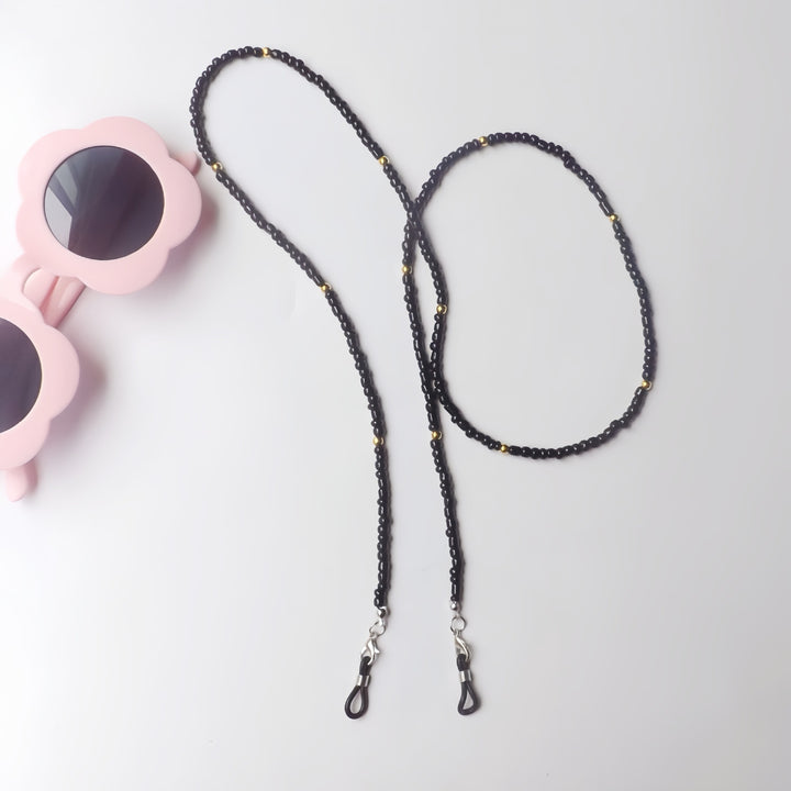 Fashionable glasses strap with elegant pearl clasps Stornfield