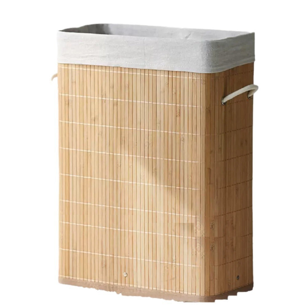 Stylish laundry container with practical lid and carrying handles Stornfield