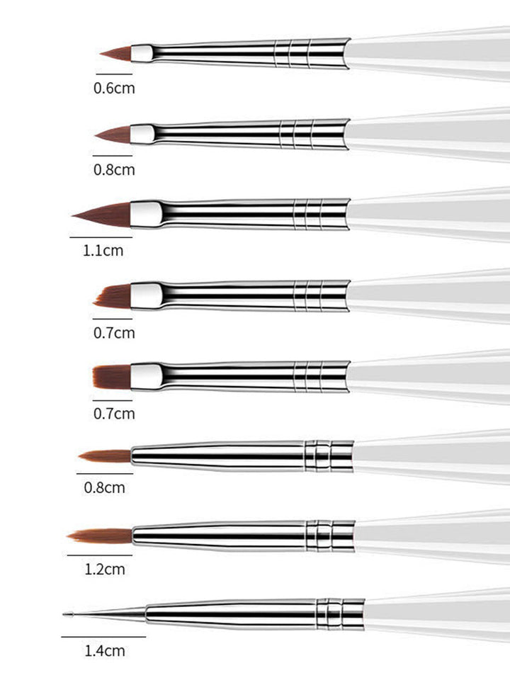 Professional Nail Art Brush Set Stornfield 1787460830