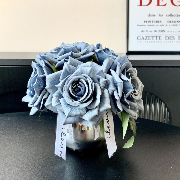 Elegant Silk Flower Bouquet