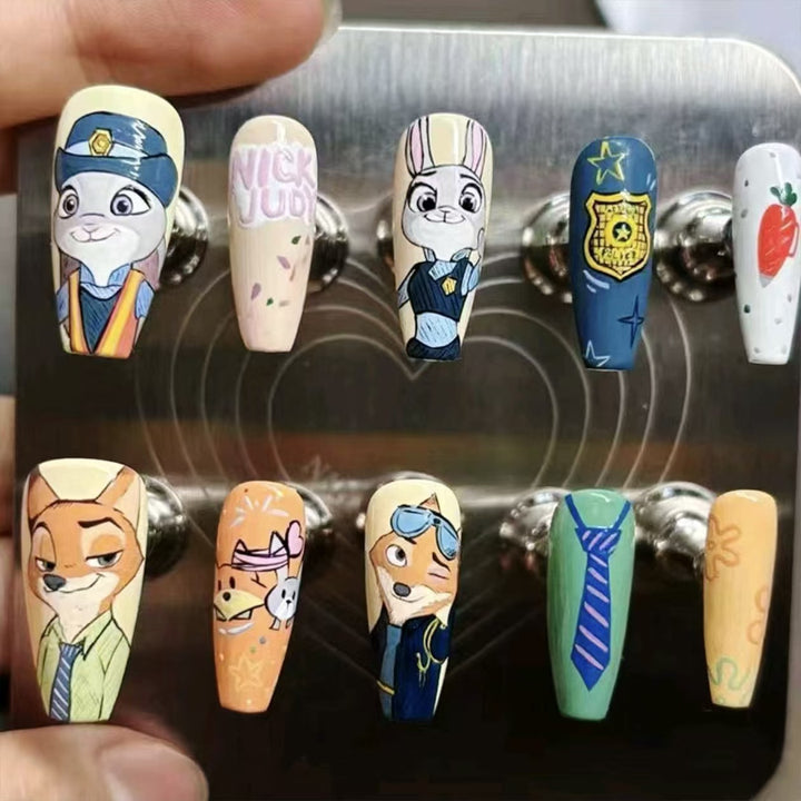 Whimsical Character Nail Art Design Kit Stornfield