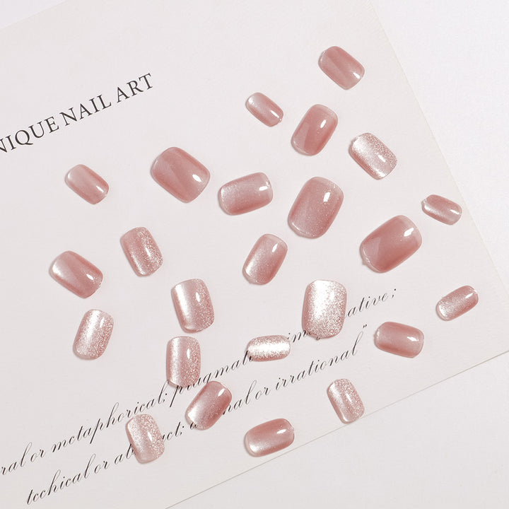 Shimmering Press-On Nail Collection Stornfield