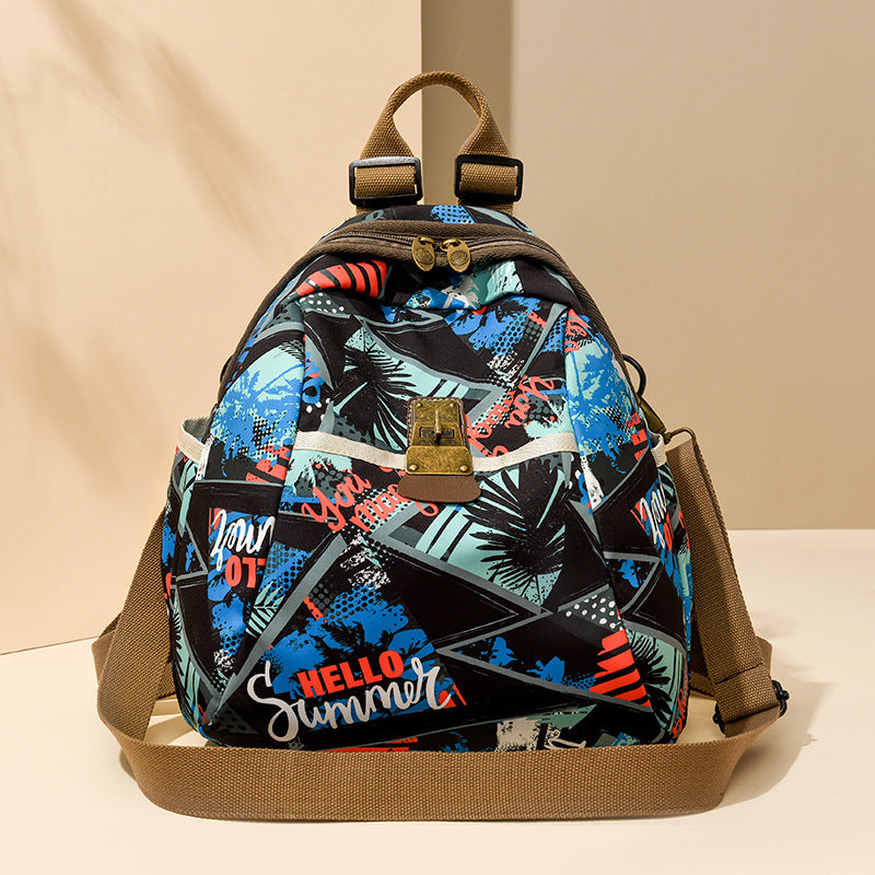 Trendy Graphic Print Backpack Stornfield