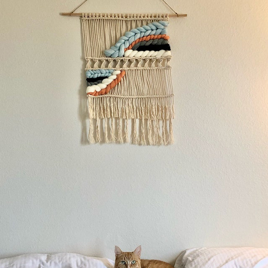 Handmade Woven Wall Hanging Art Stornfield
