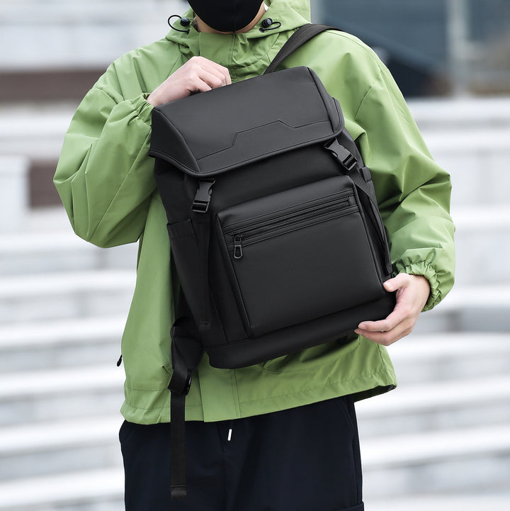 Sleek Dual-Compartment Backpack Stornfield