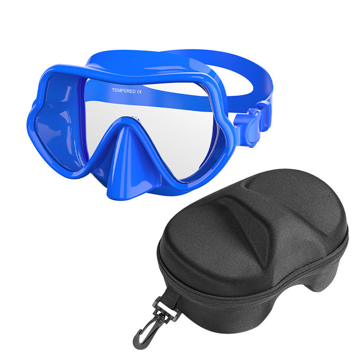 Diving mask with wide field of vision and comfortable wearing comfort Stornfield
